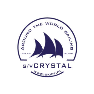 logo sailing yacht Crystal - sailing around the world